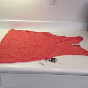 Ladies “Coral Hot” Swimsuit Cover-up